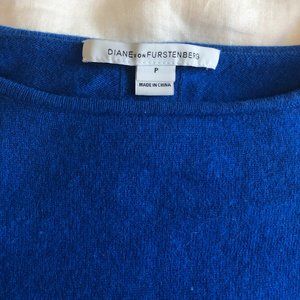 Diane Von Furstenberg Blue Sweater